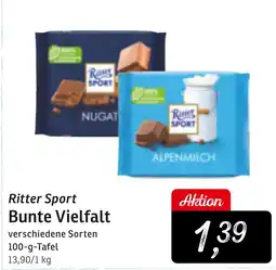 KONSUM Ritter Sport Bunte Vielfalt Angebot