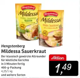 KONSUM Hengstenberg Mildessa Sauerkraut Angebot
