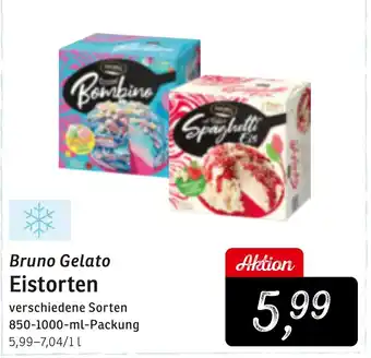KONSUM Bruno Gelato Eistorten Angebot