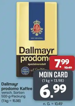 Famila Nord West Dallmayr prodomo Kaffee Angebot
