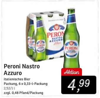 KONSUM Peroni Nastro Azzuro Angebot