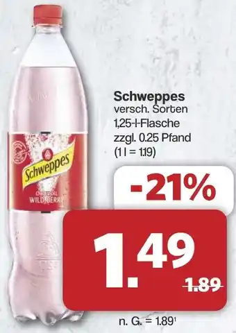 Famila Nord West Schweppes Angebot