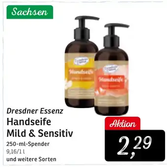 KONSUM Dresdner Essenz Handseife Mild & Sensitiv Angebot