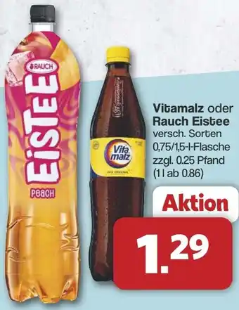 Famila Nord West Vitamalz oder Rauch Eistee Angebot