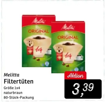 KONSUM Melitta Filtertüten Angebot