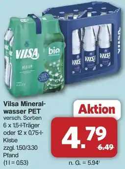 Famila Nord West Vilsa Mineralwasser PET Angebot