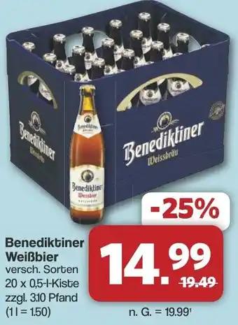 Famila Nord West Benediktiner Weißbier Angebot