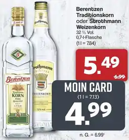 Famila Nord West Berentzen Traditionskorn oder Strothmann Weizenkorn Angebot