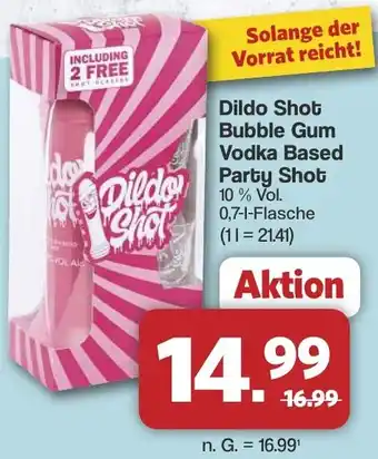 Famila Nord West Dildo Shot Bubble Gum Vodka Based Party Shot Angebot