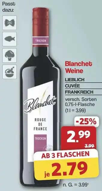 Famila Nord West Blanchet Weine Angebot