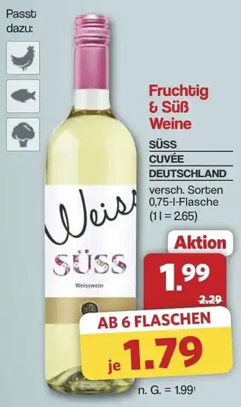 Famila Nord West Fruchtig & Süß Weine Angebot