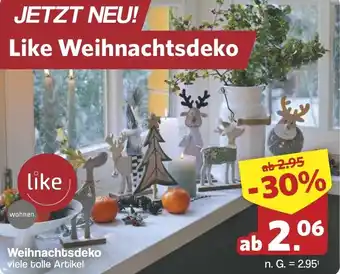 Famila Nord West Weihnachtsdeko Angebot