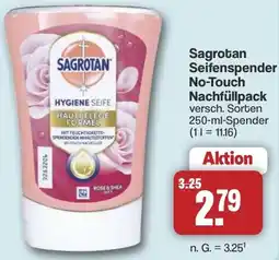 Famila Nord West Sagrotan Seifenspender No-Touch Nachfüllpack Angebot