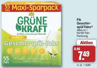 Famila Nord West Fit Geschirrspül-Tabs Angebot