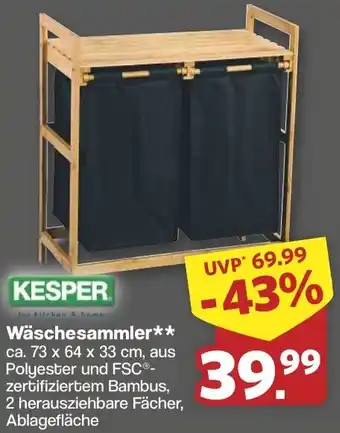 Famila Nord West KESPER Wäschesammler Angebot