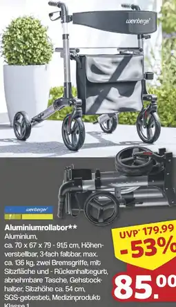 Famila Nord West Aluminiumrollator Angebot