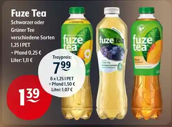 Getränke Hoffmann Fuze Tea Angebot