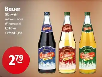 Getränke Hoffmann Bauer Glühwein Angebot