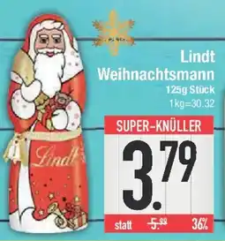 E-Center Lindt Weihnachtsmann Angebot