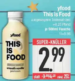 E-Center yfood This is Food Angebot