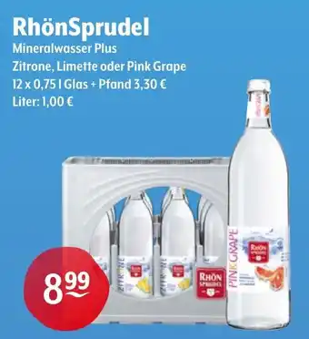 Getränke Hoffmann RhönSprudel Mineralwasser Plus Angebot