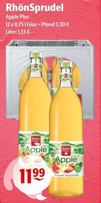Getränke Hoffmann RhönSprudel Apple Plus Angebot