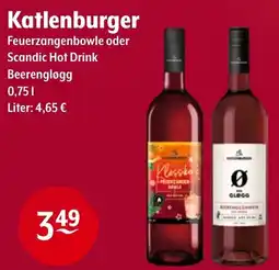 Getränke Hoffmann Katlenburger Feuerzangenbowle oder Scandic Hot Drink Beerengløgg Angebot