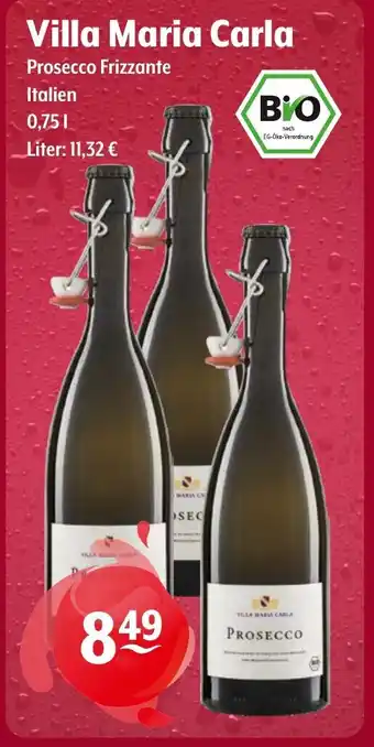 Getränke Hoffmann Villa Maria Carla Prosecco Frizzante Angebot