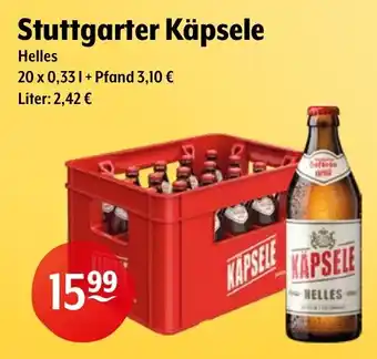 Getränke Hoffmann Stuttgarter Käpsele Helles Angebot