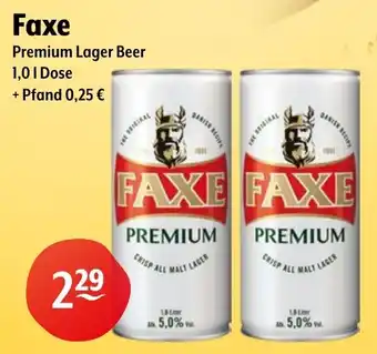 Getränke Hoffmann Faxe Premium Lager Beer Angebot
