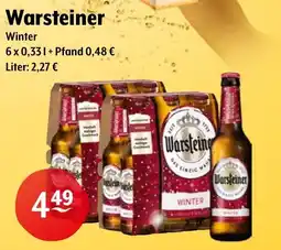 Getränke Hoffmann Warsteiner Winter Angebot