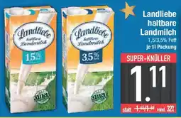 E-Center Landliebe haltbare Landmilch Angebot
