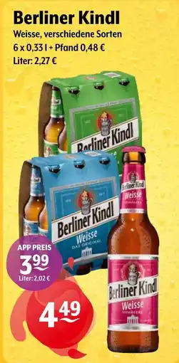 Getränke Hoffmann Berliner Kindl Weisse Angebot