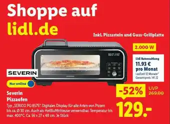 Lidl Severin Pizzaofen Angebot