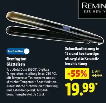 Lidl REMINGTON Glätteisen Angebot