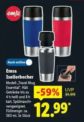 Lidl emsa Isolierbecher Angebot