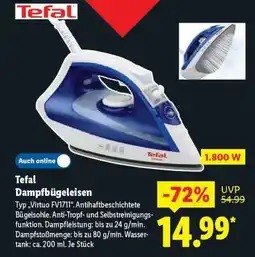 Lidl TEFAL Dampfbügeleisen Angebot