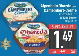 E-Center Alpenhain Obazda oder Camembert-Creme Angebot