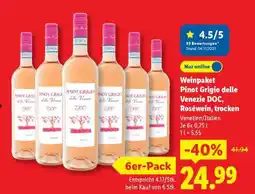 Lidl Weinpaket Pinot Grigio delle Venezie DOC, Roséwein, trocken Angebot