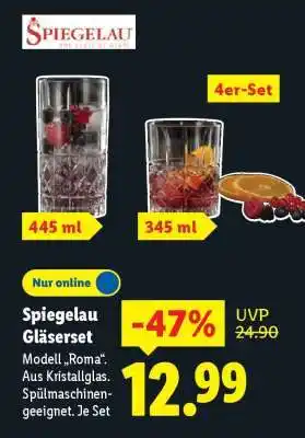 Lidl Spiegelau Gläserset Angebot