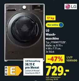 Lidl LG Waschmaschine Angebot