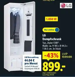Lidl LG Dampfschrank Angebot