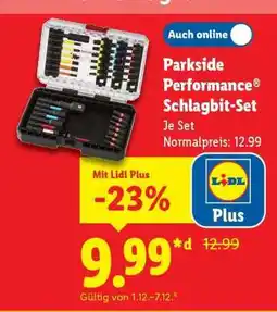 Lidl Parkside Performance Schlagbit-Set Angebot