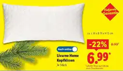 Lidl LIVARNO home Kopfkissen Angebot