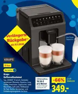 Lidl KRUPS Kaffeevollautomat Angebot