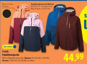 Lidl CRIVIT Funktionsjacke Angebot