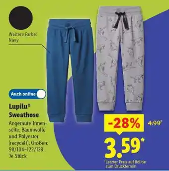 Lidl lupilu Sweathose Angebot