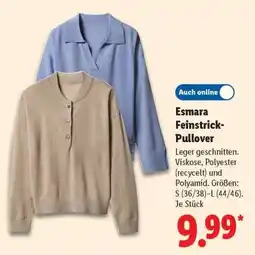 Lidl Esmara Feinstrick-Pullover Angebot