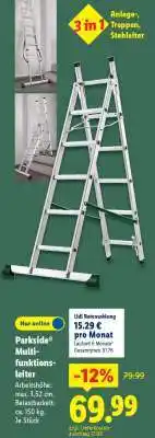 Lidl PARKSIDE Multifunktionsleiter Angebot