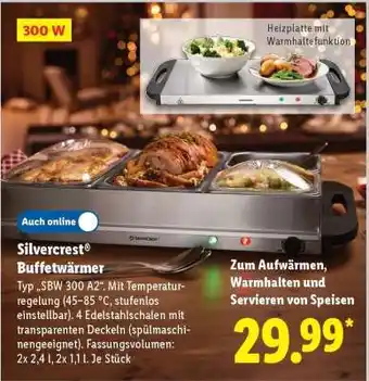 Lidl SILVERCREST Buffetwärmer Angebot